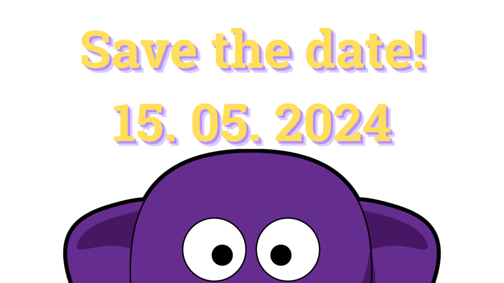 Save the date, 15. 05. 2024