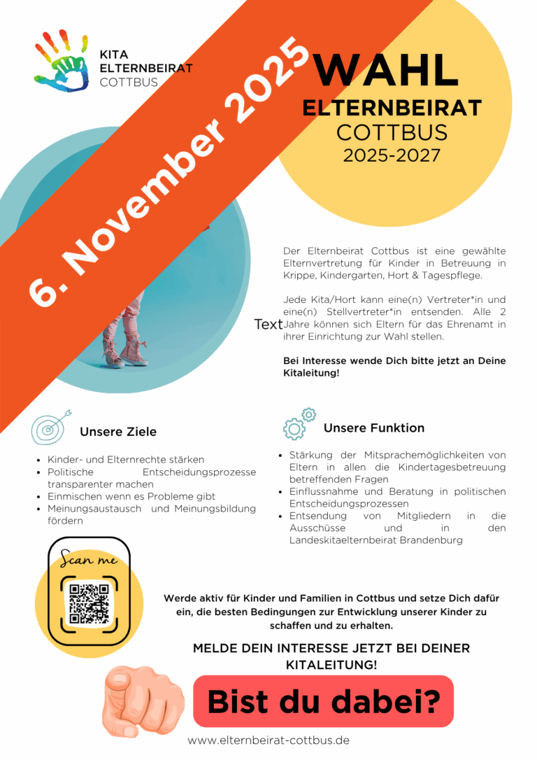 WAHL DES ELTERNBEIRATS 2025